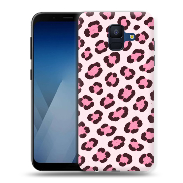 Силиконовый противоударный чехол на Samsung Galaxy A6 с принтом для девочек
