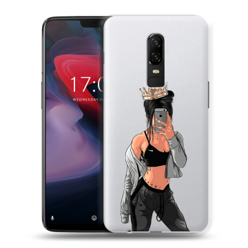 Пластиковый чехол на OnePlus 6 с принтом Женские принты Пластиковый чехол на OnePlus 6 с принтом Женские принты