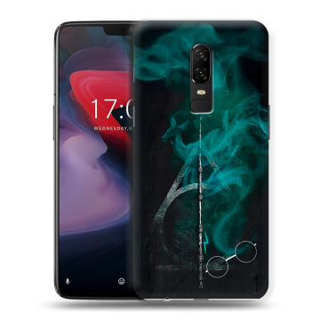 Пластиковый чехол на OnePlus 6 с принтом Гарри Поттер Harry Potter