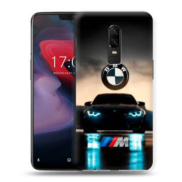 Пластиковый чехол на OnePlus 6 с принтом БМВ BMW