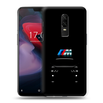 Пластиковый чехол на OnePlus 6 с принтом БМВ BMW