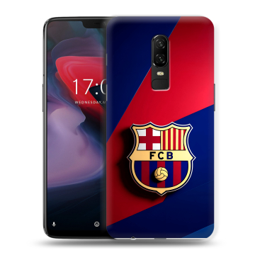Пластиковый чехол на OnePlus 6 с принтом Барселона Barcelona Пластиковый чехол на OnePlus 6 с принтом Барселона Barcelona