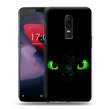 Пластиковый чехол на OnePlus 6 с принтом Как приручить дракона