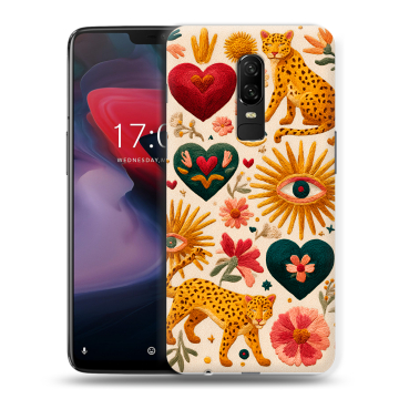 Пластиковый чехол на OnePlus 6 с принтом Модный принт Пластиковый чехол на OnePlus 6 с принтом Модный принт