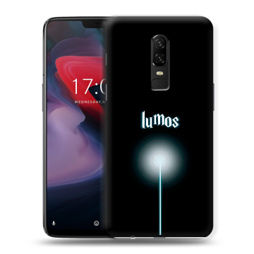 Пластиковый чехол на OnePlus 6 с принтом Harry Potter Гарри Поттер