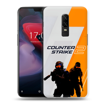 Пластиковый чехол на OnePlus 6 с принтом Counter Strike
