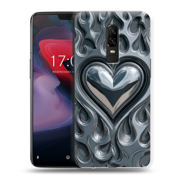 Пластиковый чехол на OnePlus 6 с принтом Y2K