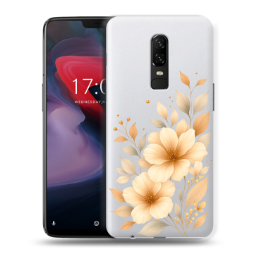 Пластиковый чехол на OnePlus 6 с принтом для девушки