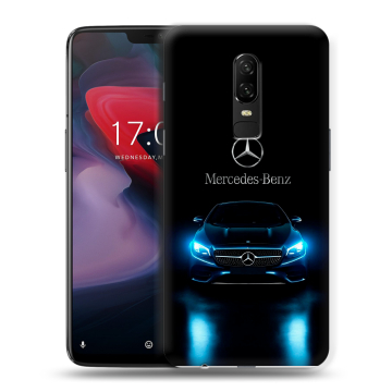 Пластиковый чехол на OnePlus 6 с принтом Mercedes Мерседес Пластиковый чехол на OnePlus 6 с принтом Mercedes Мерседес