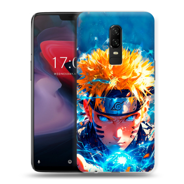 Пластиковый чехол на OnePlus 6 с принтом Аниме Наруто Naruto Пластиковый чехол на OnePlus 6 с принтом Аниме Наруто Naruto