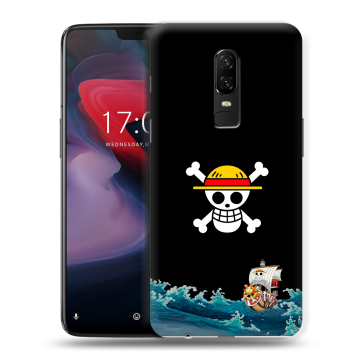 Пластиковый чехол на OnePlus 6 с принтом One Piece Ван Пис