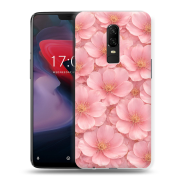 Пластиковый чехол на OnePlus 6 с принтом женский