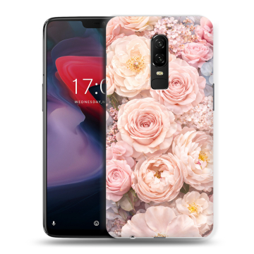 Пластиковый чехол на OnePlus 6 с принтом женский Пластиковый чехол на OnePlus 6 с принтом женский