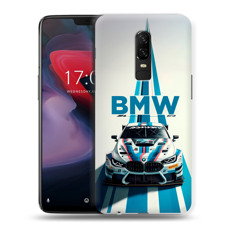 Пластиковый чехол на OnePlus 6 с принтом БМВ BMW Пластиковый чехол на OnePlus 6 с принтом БМВ BMW