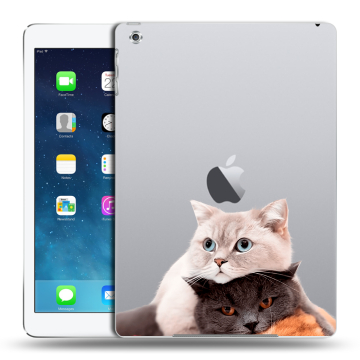 Силиконовый чехол на Ipad Air с принтом Кошки