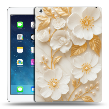 Силиконовый чехол на Ipad Air с принтом Цветы