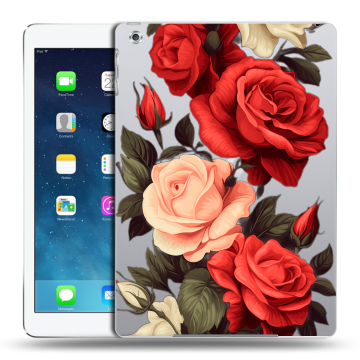 Силиконовый чехол на Ipad Air с принтом Розы Силиконовый чехол на Ipad Air с принтом Розы