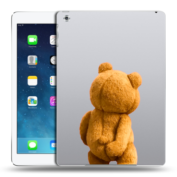 Силиконовый чехол на Ipad Air с принтом Медведь
