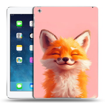 Силиконовый чехол на Ipad Air с принтом милая лиса