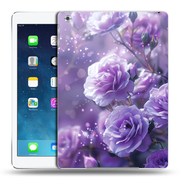 Силиконовый чехол на Ipad Air с принтом Розы цветы