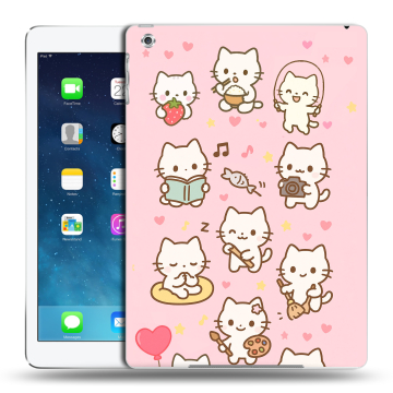 Силиконовый чехол на Ipad Air с принтом Hello Kitty Хелоу Кити Силиконовый чехол на Ipad Air с принтом Hello Kitty Хелоу Кити