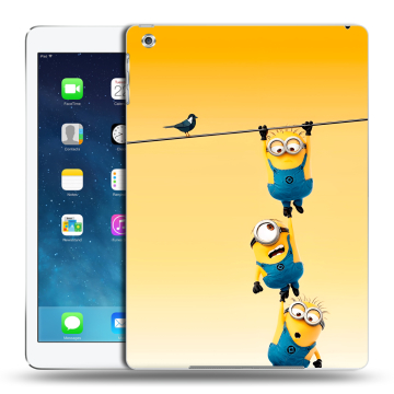 Силиконовый чехол на Ipad Air с принтом Миньоны Силиконовый чехол на Ipad Air с принтом Миньоны