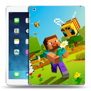 Силиконовый чехол на Ipad Air с принтом Майнкрафт Minecraft Силиконовый чехол на Ipad Air с принтом Майнкрафт Minecraft