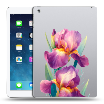 Силиконовый чехол на Ipad Air с принтом Цветы орхидеи
