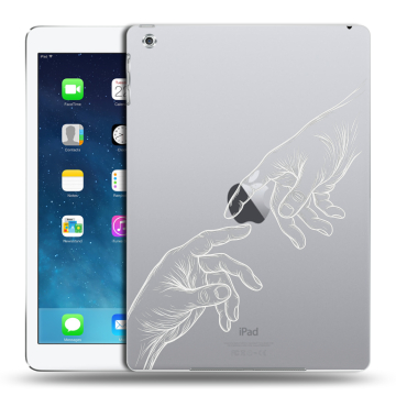 Силиконовый чехол на Ipad Air с принтом Сотворение мира