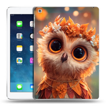 Силиконовый чехол на Ipad Air с принтом Милая сова