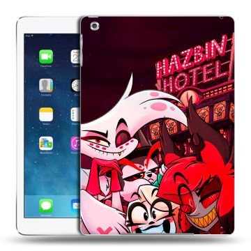 Силиконовый чехол на Ipad Air с принтом Hazbin Hotel Отель Хазбин Силиконовый чехол на Ipad Air с принтом Hazbin Hotel Отель Хазбин