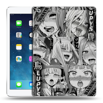 Силиконовый чехол на Ipad Air с принтом Ahegao Ахегао Аниме