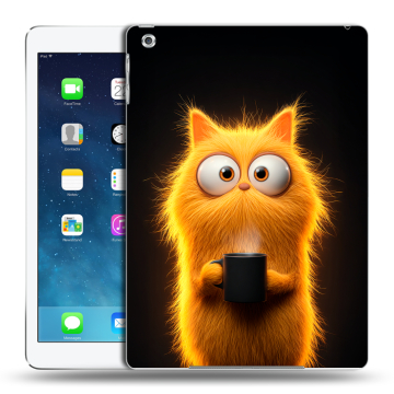 Силиконовый чехол на Ipad Air с принтом Смешной кот Силиконовый чехол на Ipad Air с принтом Смешной кот
