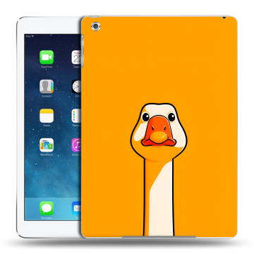 Силиконовый чехол на Ipad Air с принтом Смешная утка