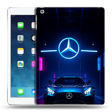 Силиконовый чехол на Ipad Air с принтом Mercedes Мерседес
