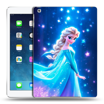 Силиконовый чехол на Ipad Air с принтом Холодное сердце Frozen