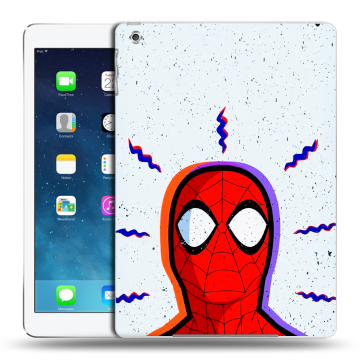 Силиконовый чехол на Ipad Air с принтом Spiderman Человек паук