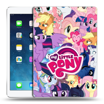 Силиконовый чехол на Ipad Air с принтом My little pony Дружба чудо