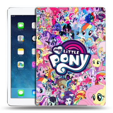 Силиконовый чехол на Ipad Air с принтом My little pony Дружба чудо