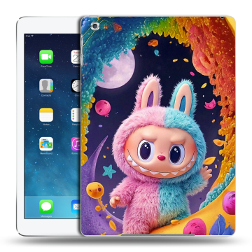 Силиконовый чехол на Ipad Air с принтом Labubu Лабубу