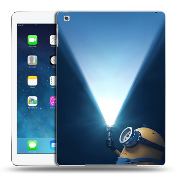 Силиконовый чехол на Ipad Air с принтом Миньоны
