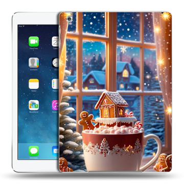 Силиконовый чехол на Ipad Air с принтом Новый год