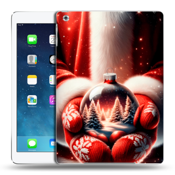 Силиконовый чехол на Ipad Air с принтом Новый год