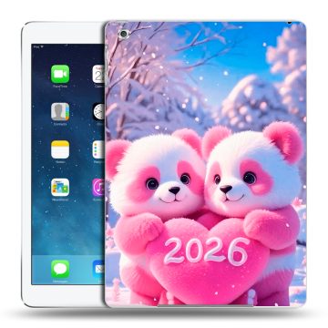 Силиконовый чехол на Ipad Air с принтом Новый год
