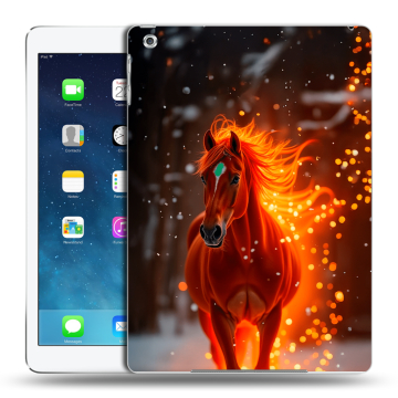 Силиконовый чехол на Ipad Air с принтом Новый год