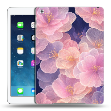 Силиконовый чехол на Ipad Air с принтом женский
