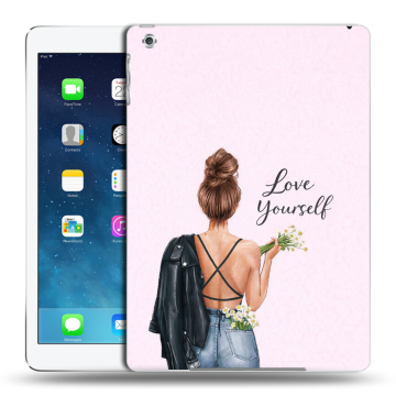 Силиконовый чехол на Ipad Air с принтом женский Силиконовый чехол на Ipad Air с принтом женский