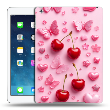 Силиконовый чехол на Ipad Air с принтом для девочек