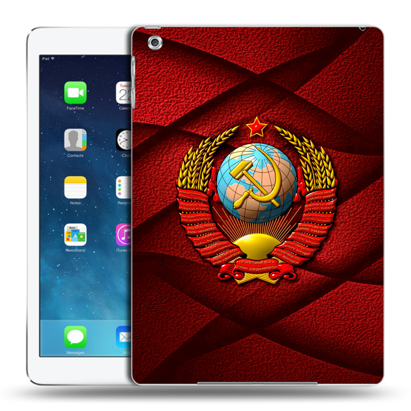 Силиконовый чехол на Ipad Air с принтом Герб СССР Силиконовый чехол на Ipad Air с принтом Герб СССР