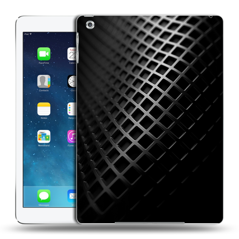 Силиконовый чехол на Ipad Air с принтом Текстура металла Силиконовый чехол на Ipad Air с принтом Текстура металла